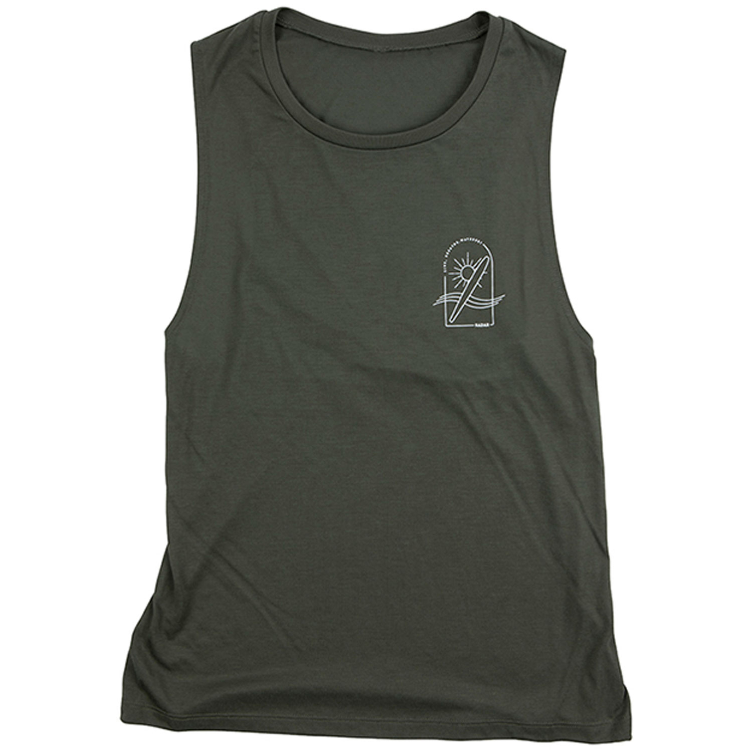 Radar Skis Mujer Lyric Tank - Verde Militar