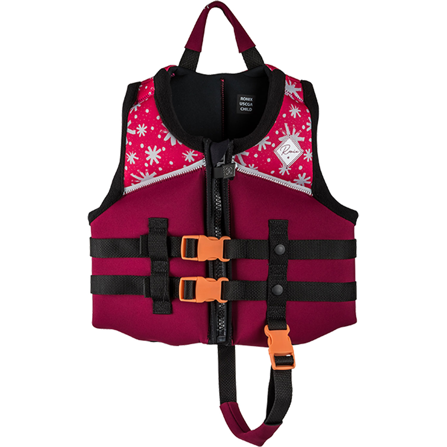 Ronix Niñas Laguna Child Cga Wake Vest - Ciruela