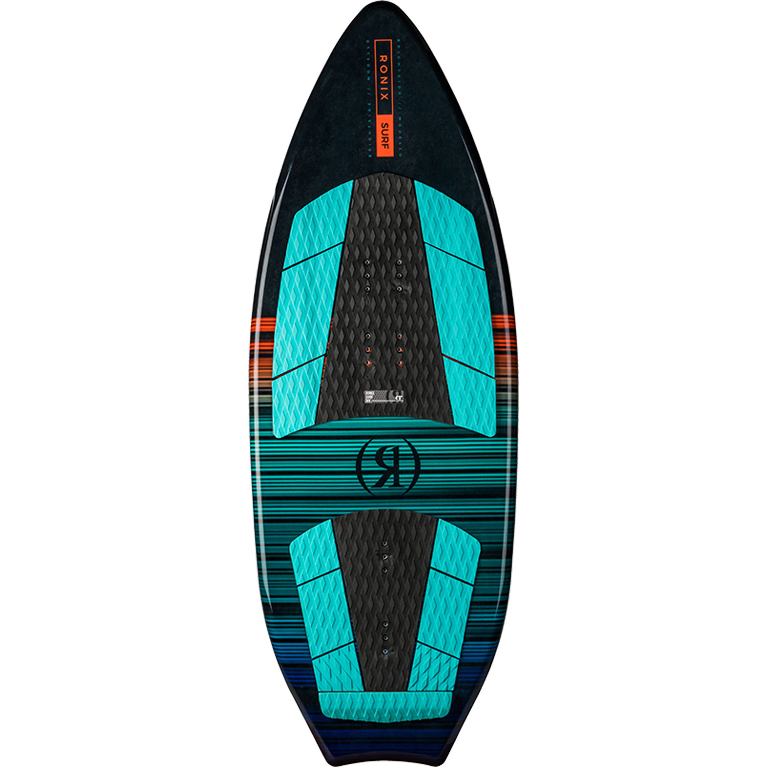 Ronix Modello Brightside Surfer Con Correas - Negro/agua/rojo