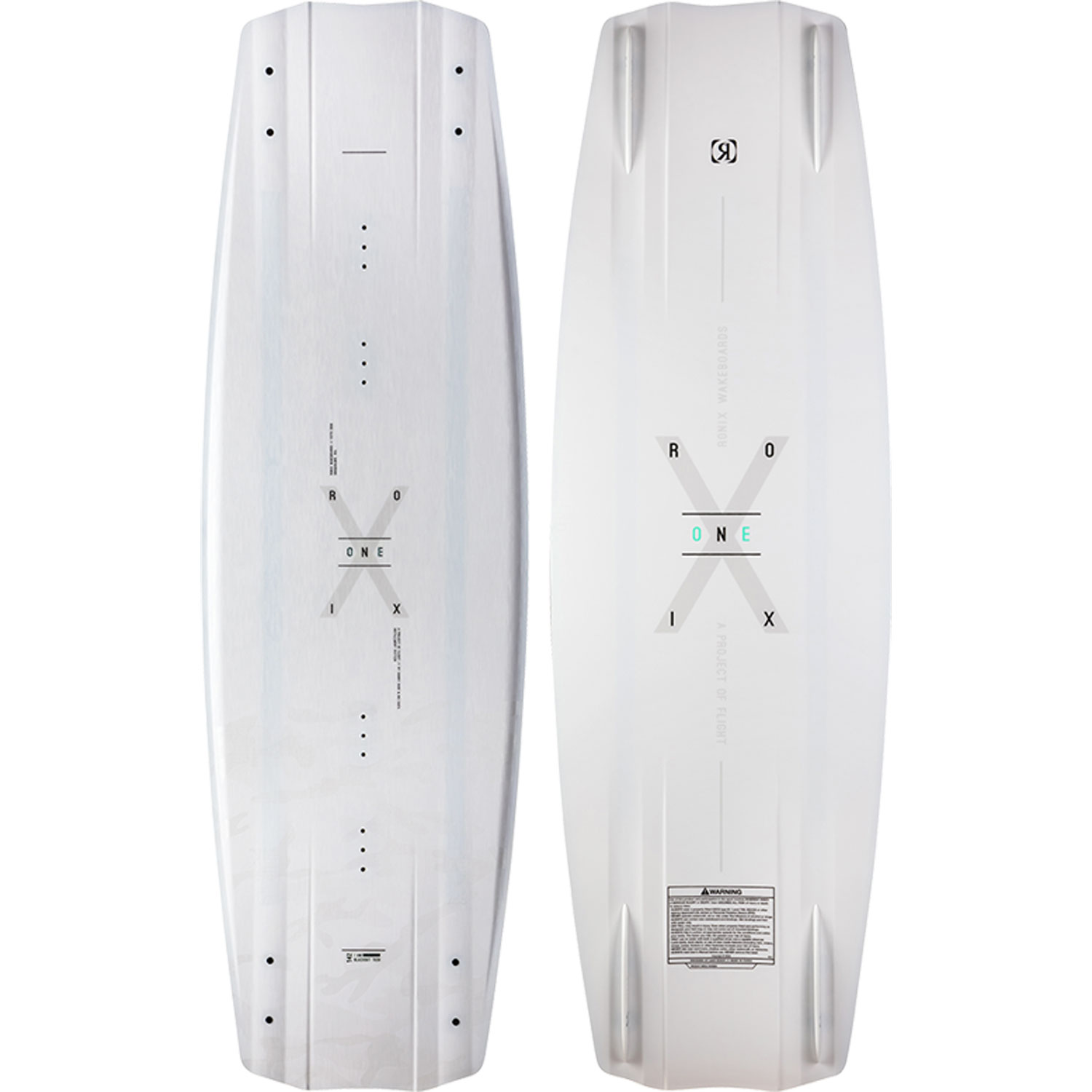 Tabla Para Botes Con Tecnología Blackout Ronix One - Blanco Cristal
