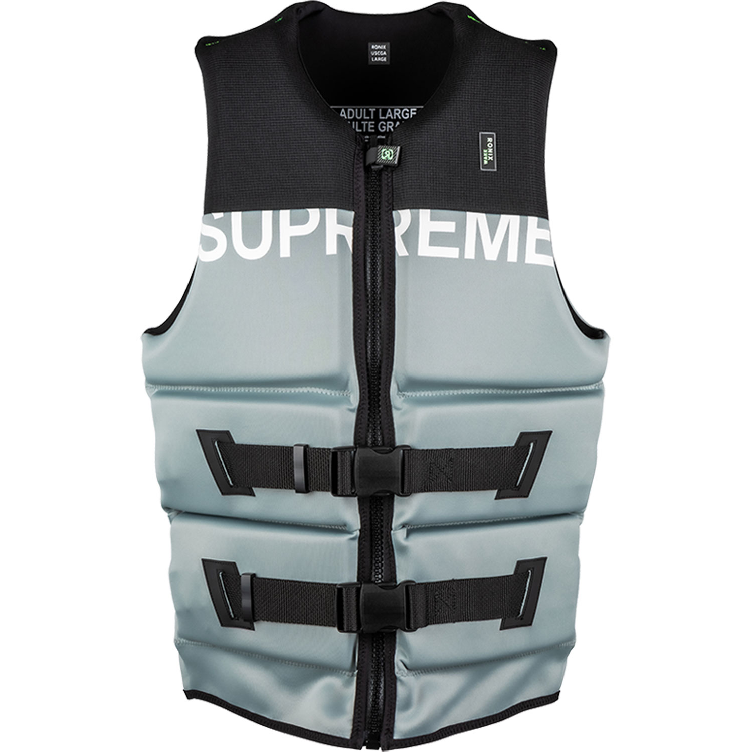 Chaleco Ronix Suprem Yes Cga - Gris Carbón/negro