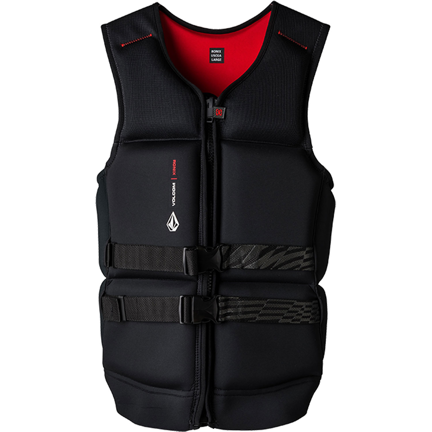 Ronix Volcom Capella 3.0 Cga Wake Vest - Negro/piedras