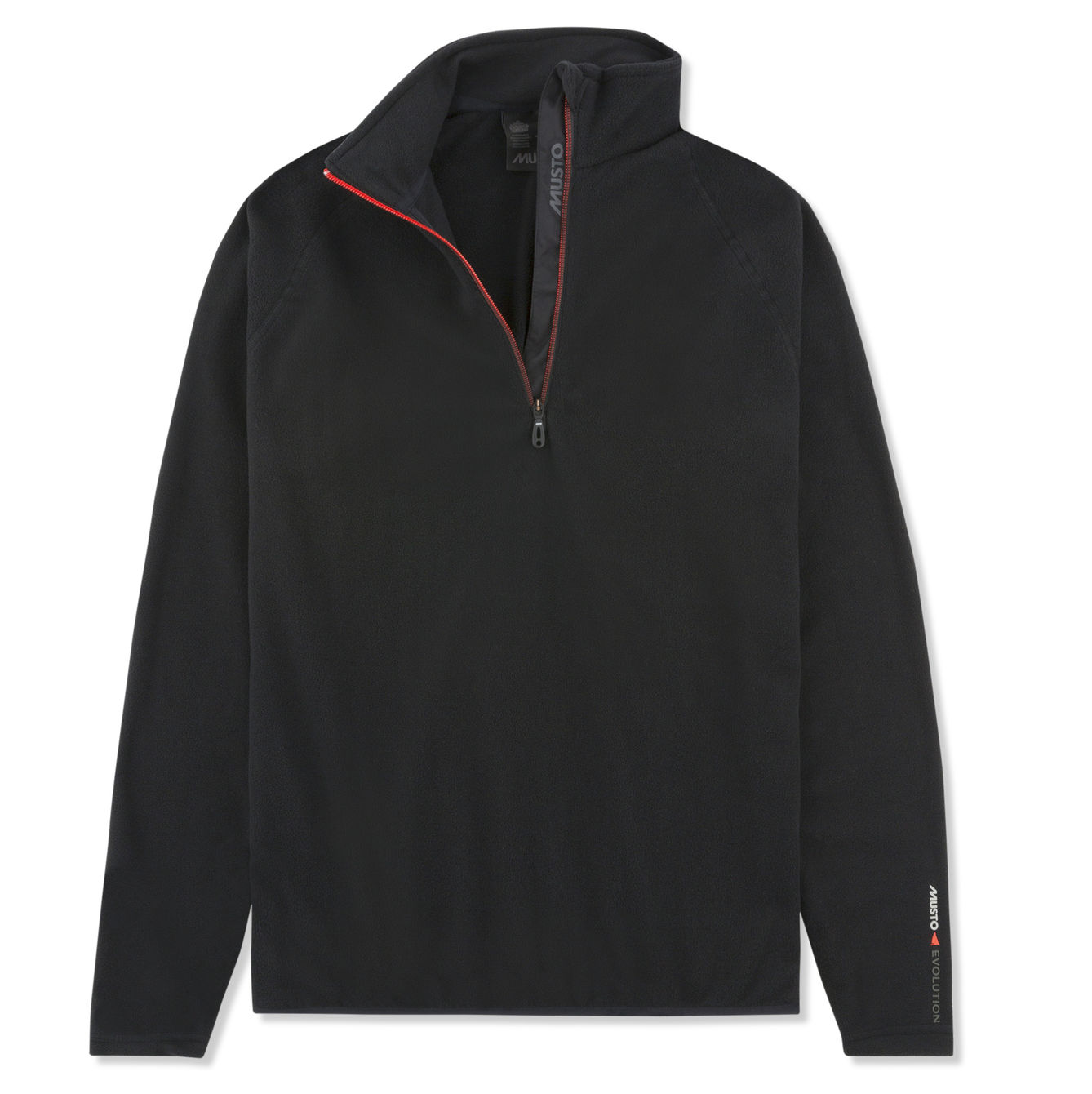 Musto Evolution Essential Half Zip Microfleece Jacket - Negro