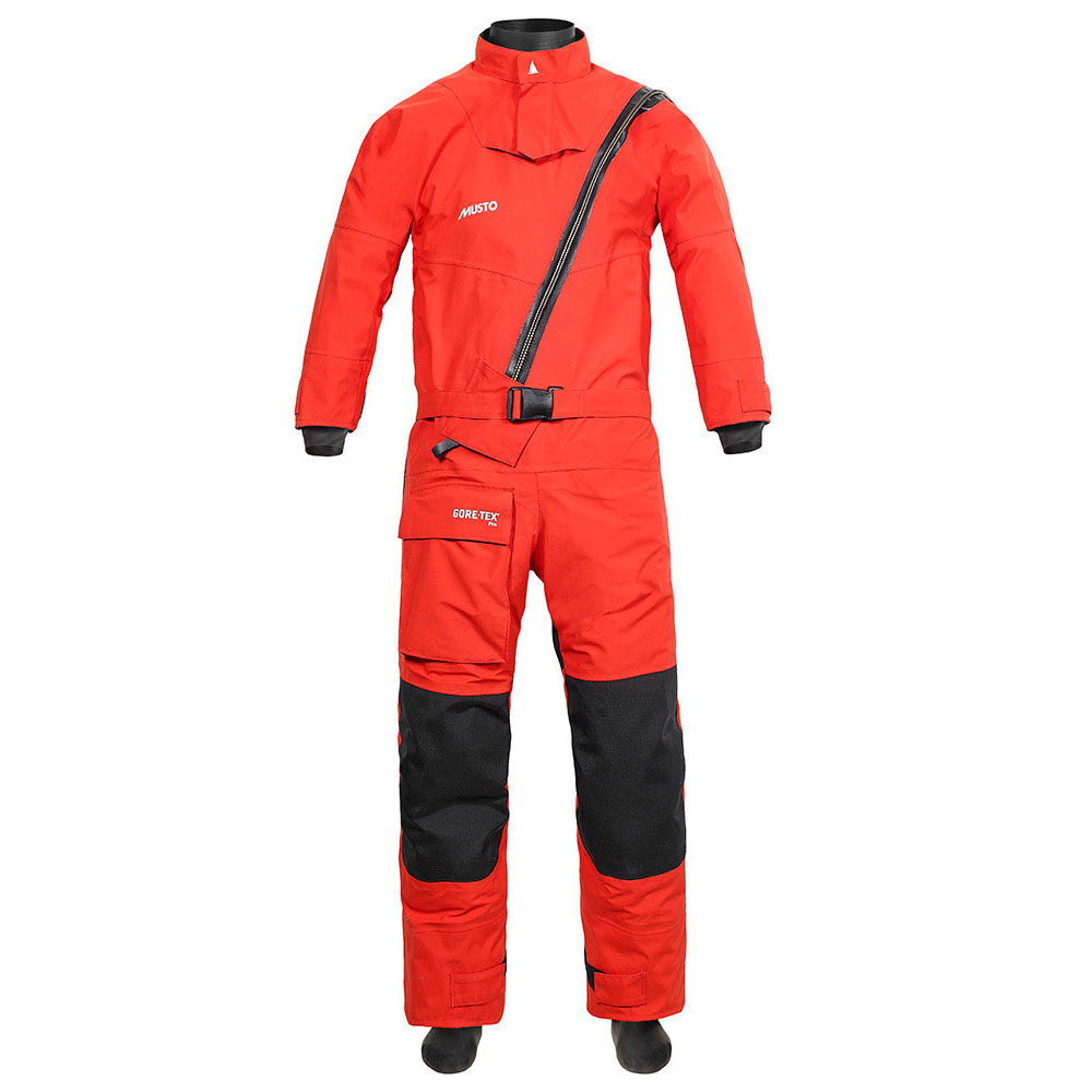 Musto Junior Mpx Drysuit - Fuego Naranja / Gris Oscuro