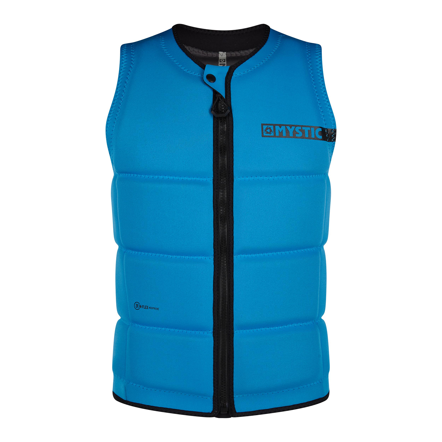 Chaleco De Impacto Con Cremallera Frontal Ce Wake Boarding Mystic Brand - Azul Global 200183