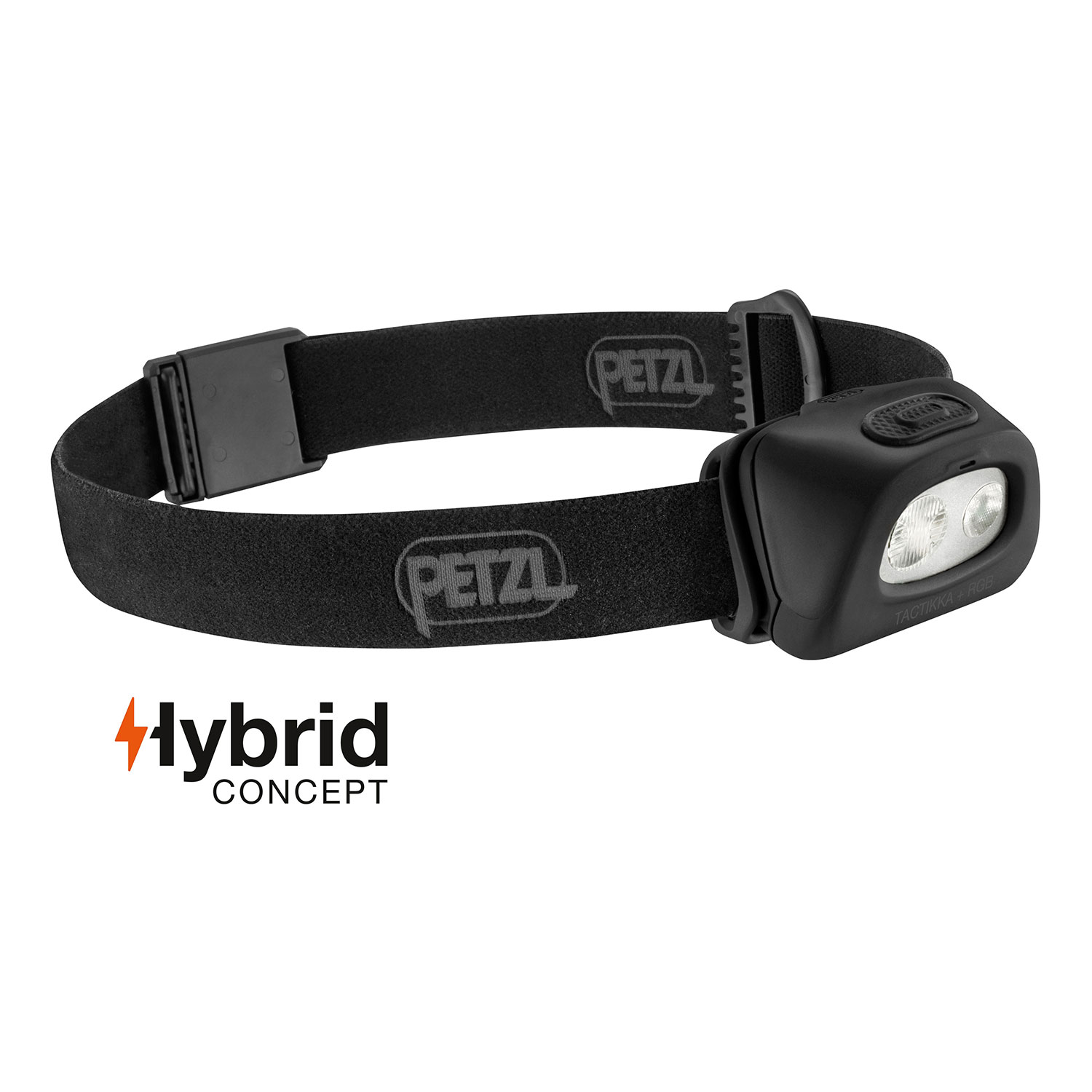 Faro Petzl Tactikka® + Compact Hybrid 250L - Negro
