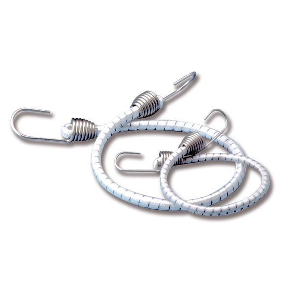 Bainbridge Choque Del Cable Y Acero Inoxidable Gancho - 6 Mm X 30 Mm - Paquete De 10
