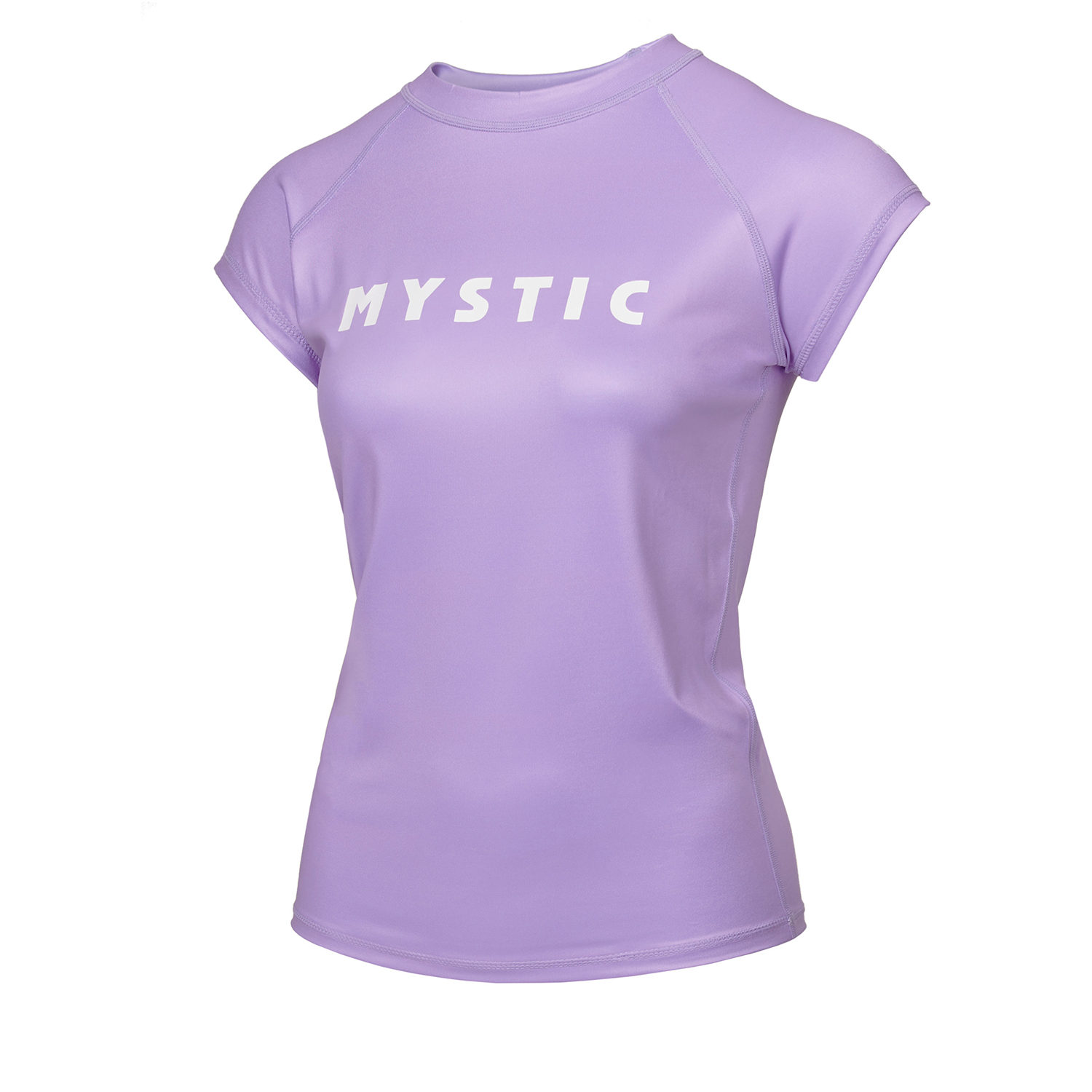 Mystic Mujeres Star Short-Sleeve Rashvest - Lila Pastel 220296