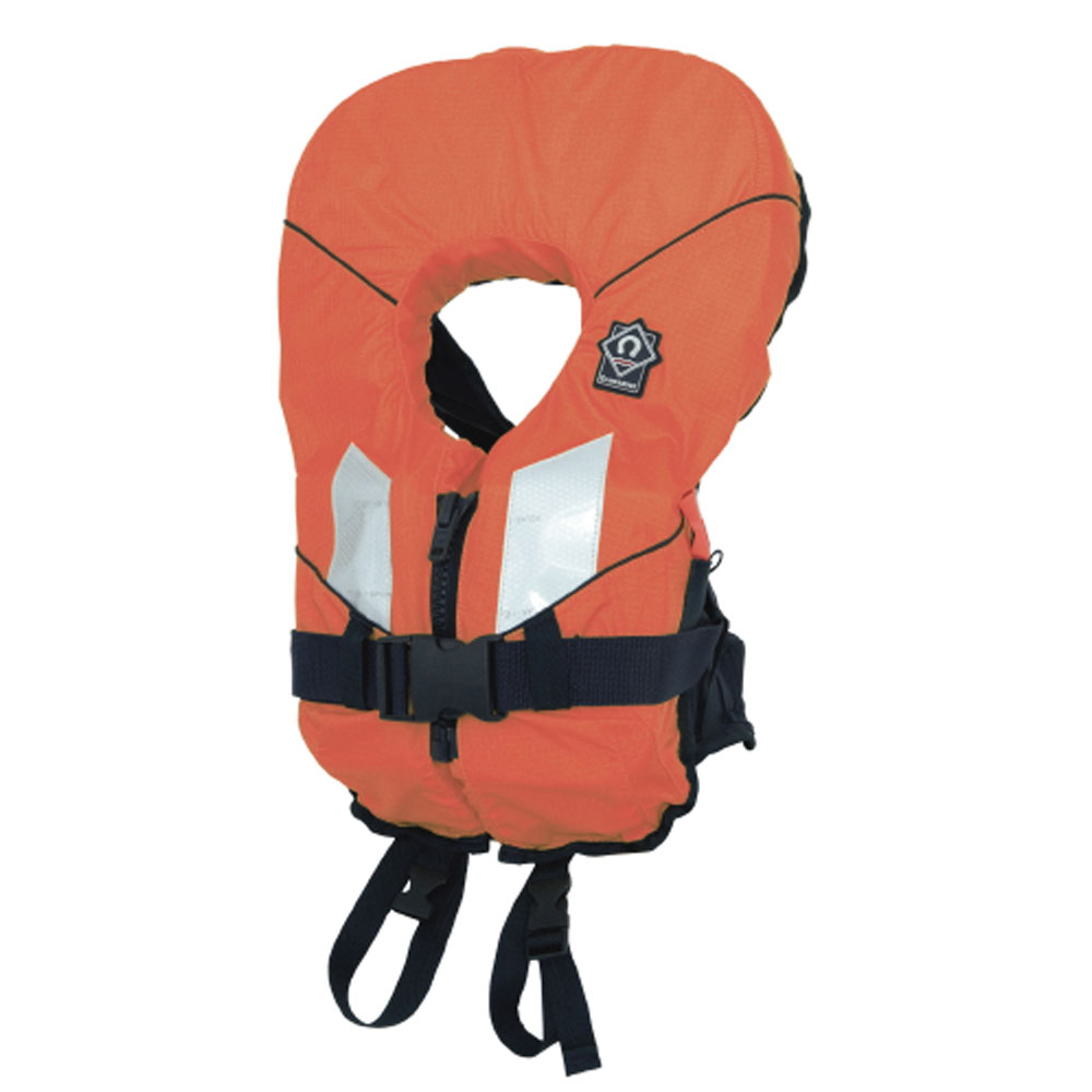 Crewsaver Espirales Childrens 100N Chaleco Salvavidas - Naranja / Azul Marino