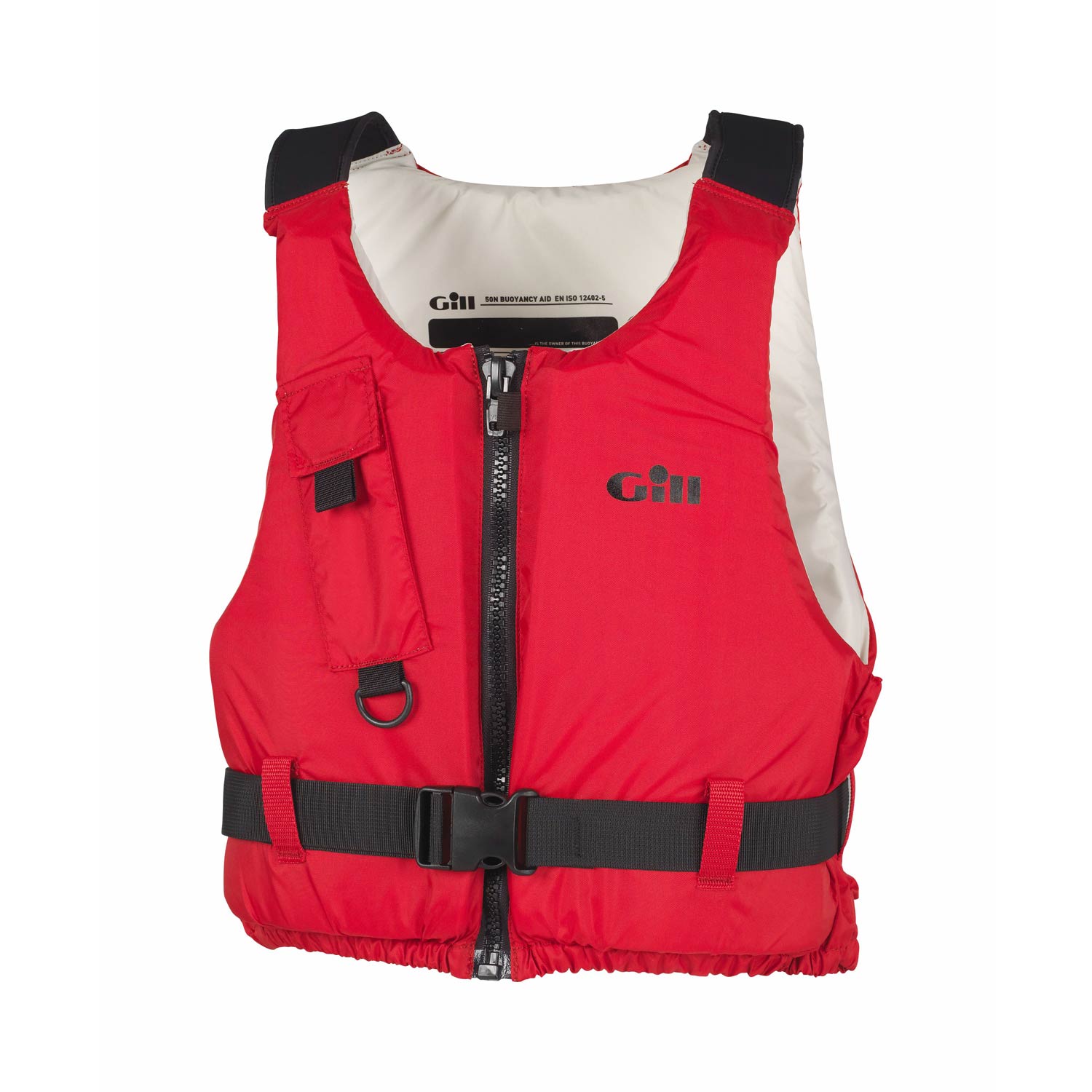 Gill Junior Frente Al Equipo De Flotabilidad Zip Auxilios - Rojo