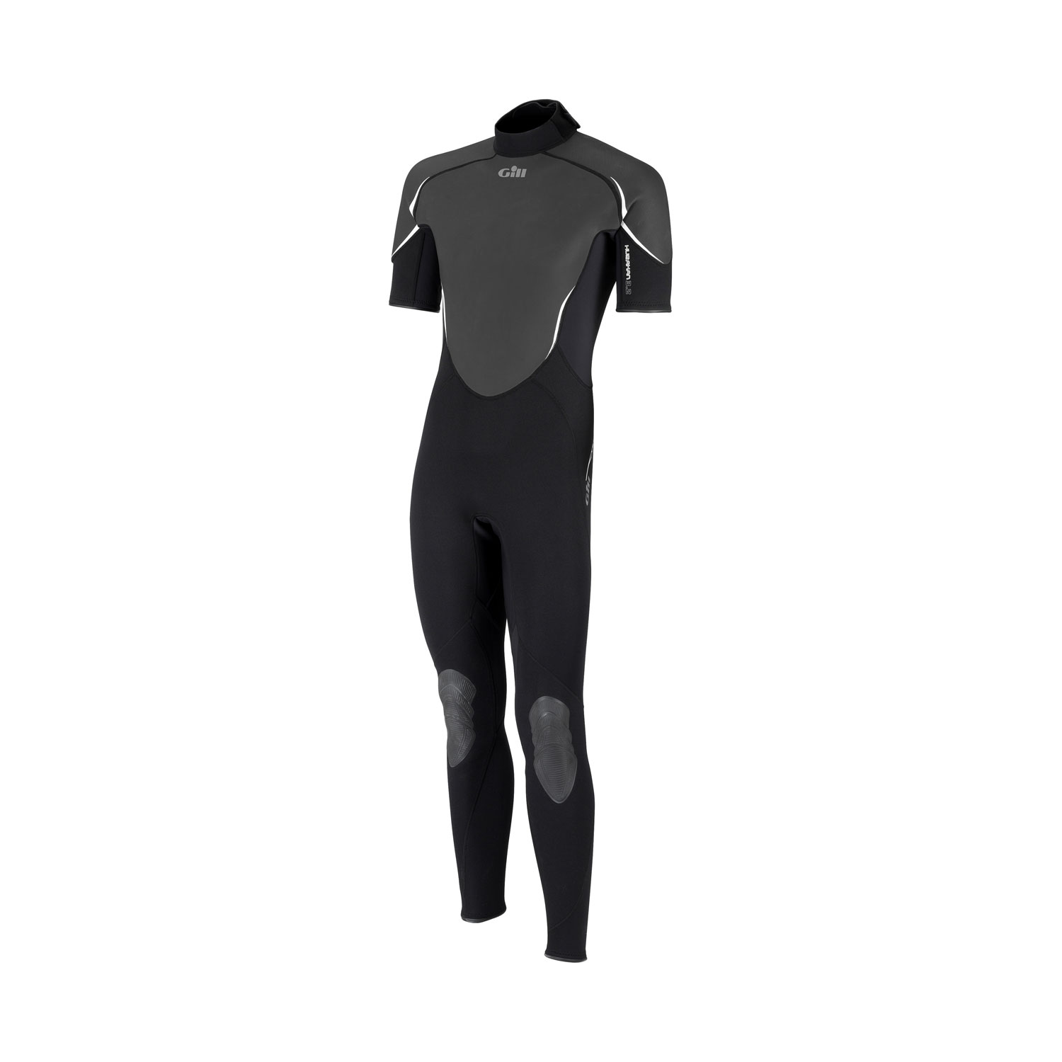 Gill Hurakan Corto Arm Vela Traje - Jet Negro