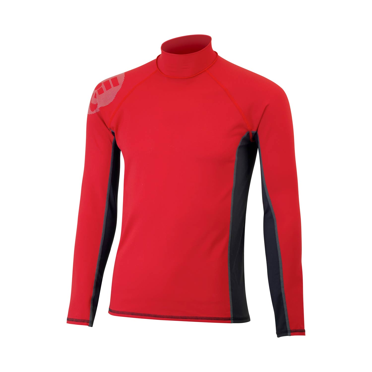 Gill Manga Larga Para Hombre Pro Rash Chaleco - Rojo