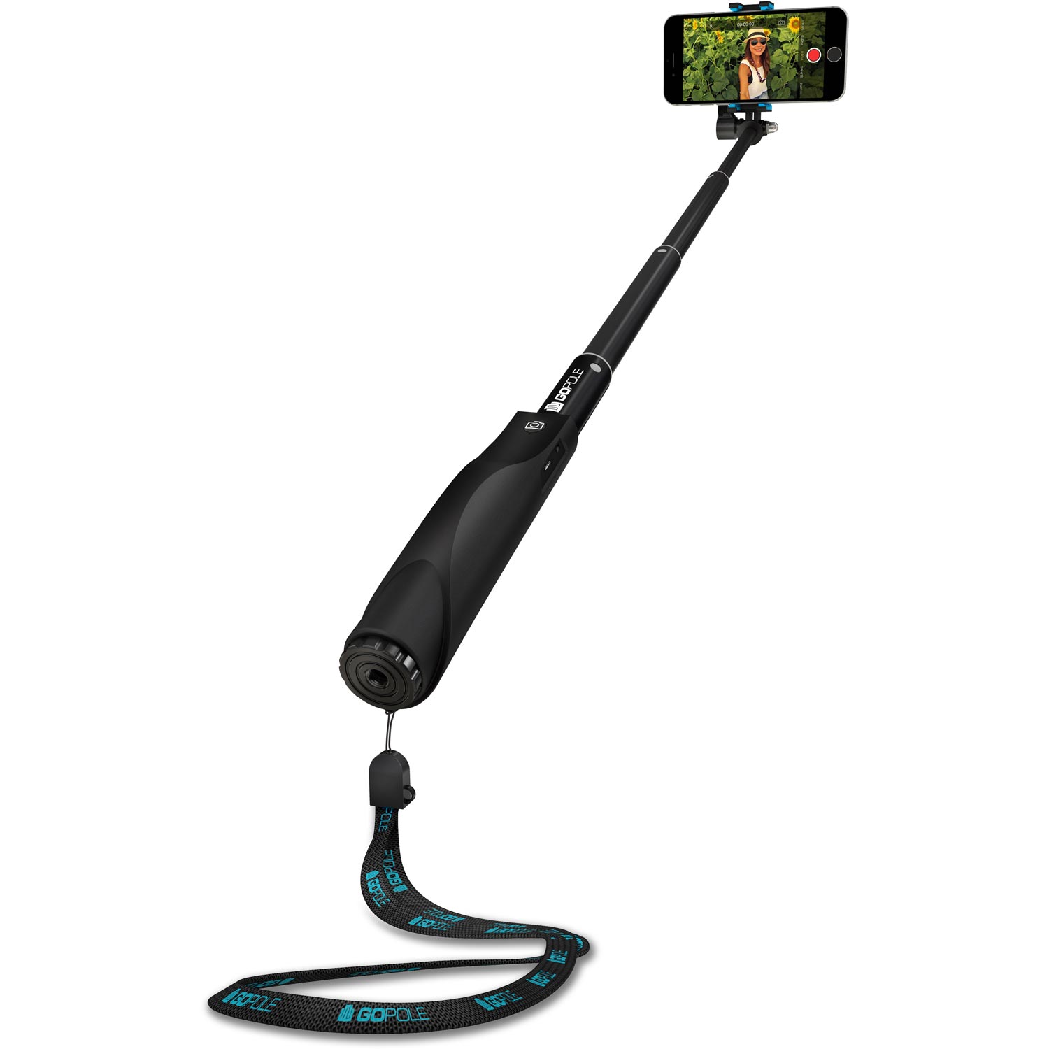Gopole Reach Snap 5-26 Pulgadas De Extensión Polo Para Dispositivos Móviles - Negro