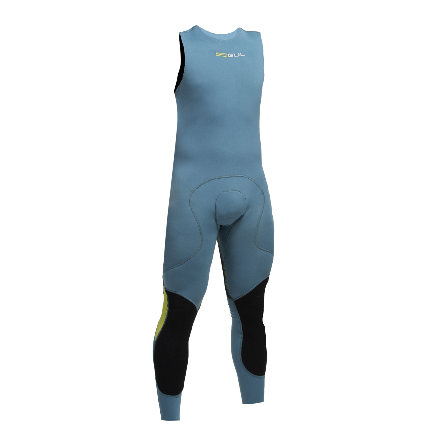 Gul Code Zero 1Mm Flatlock Long John Wetsuit - Peltre / Azul