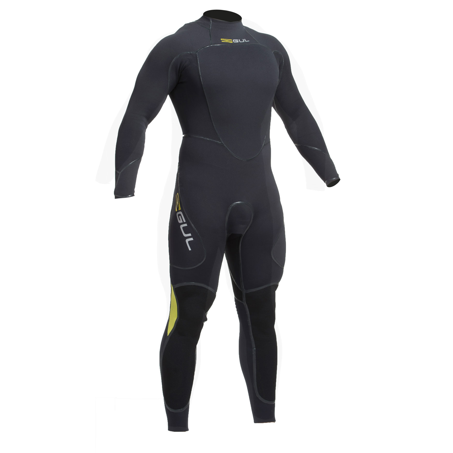 Gul Code Zero 4 / 3Mm Blindstitched Wetsuit - Negro
