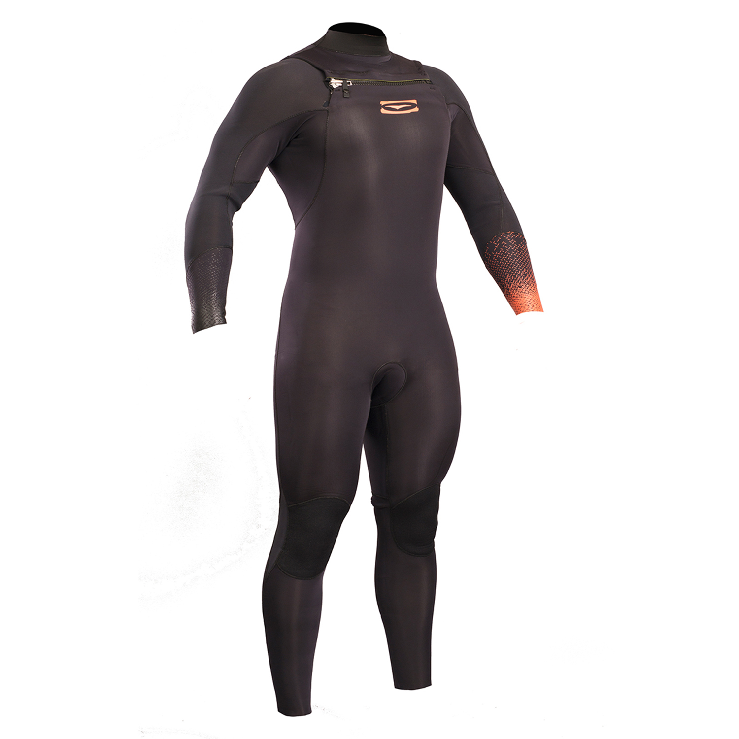 Gul Flexor 3 Chest Zip 3 / 2Mm Blindstitched Wetsuit - Negro