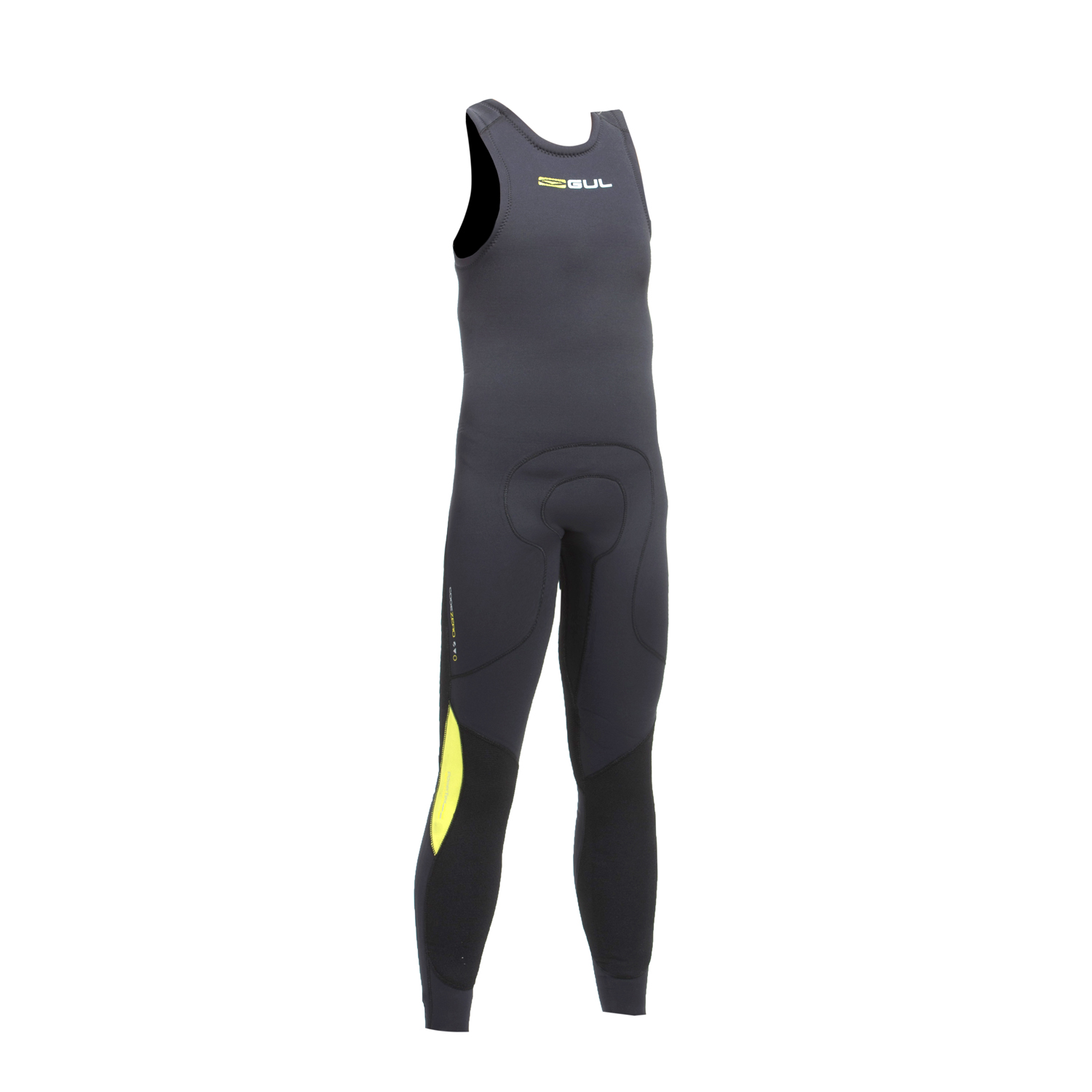 Código Junior Gul Zero 3 Mm Blindstitched Long John Traje - Negro
