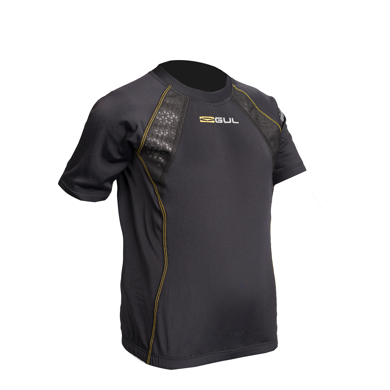 Gul Junior Evolite Thermal Manga Corta Top - Negro