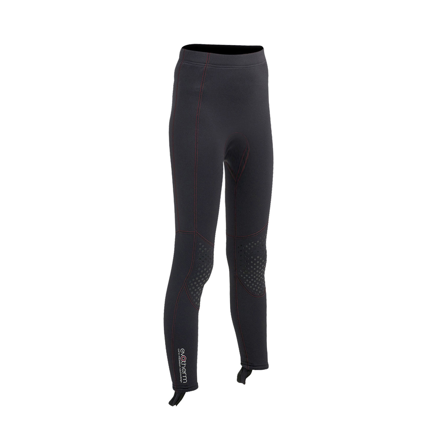Gul Júnior Evotherm Flatlock Plancha - Negro / Negro