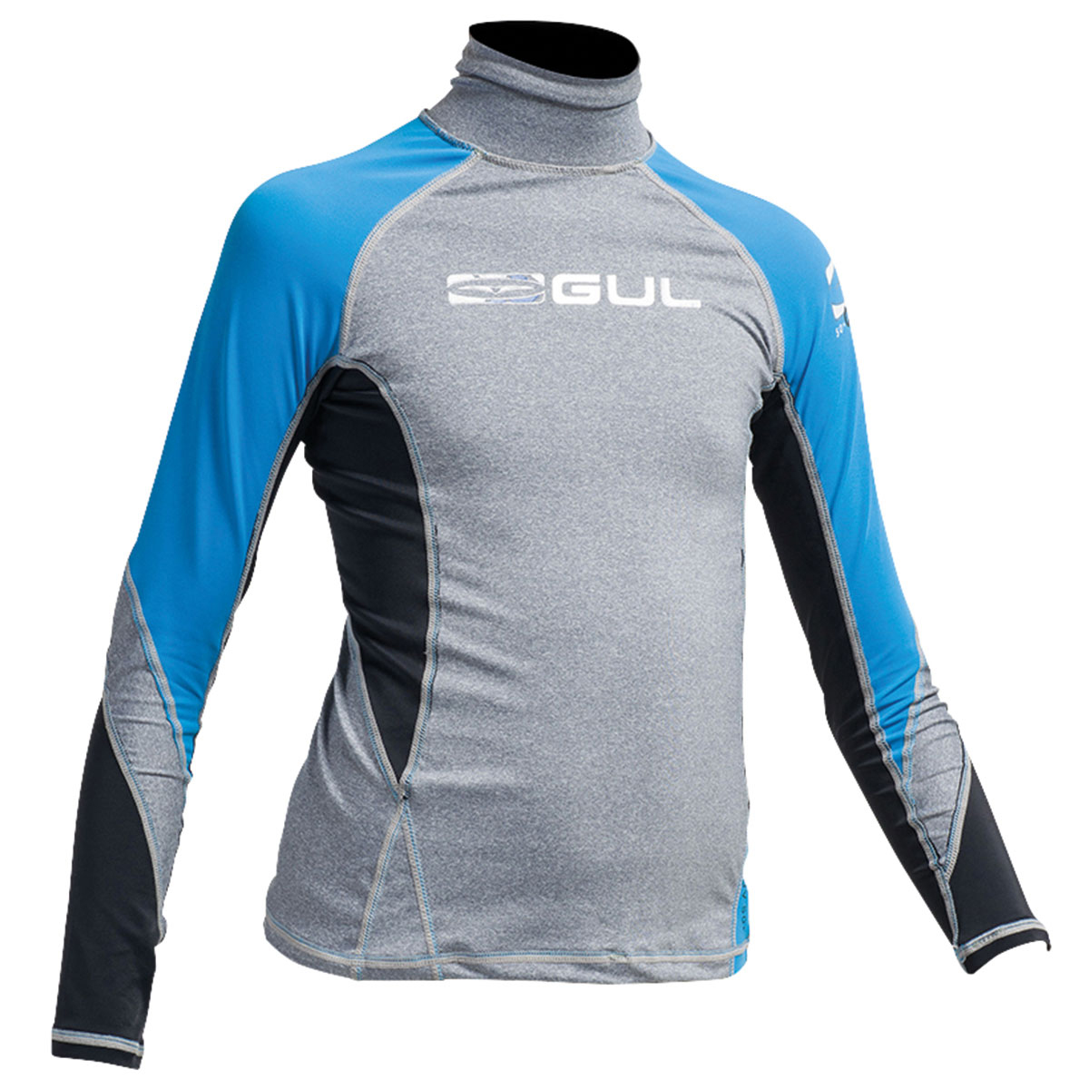 Gul Júnior Flatlock Manga Larga Rashguard - Marl / Crip