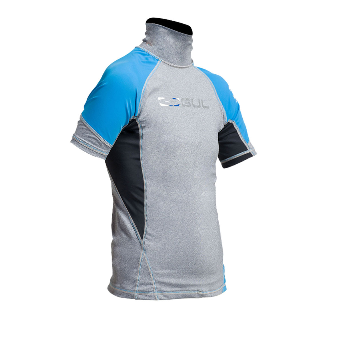 Gul Júnior Flatlock Manga Corta Rashguard - Marl / Crip