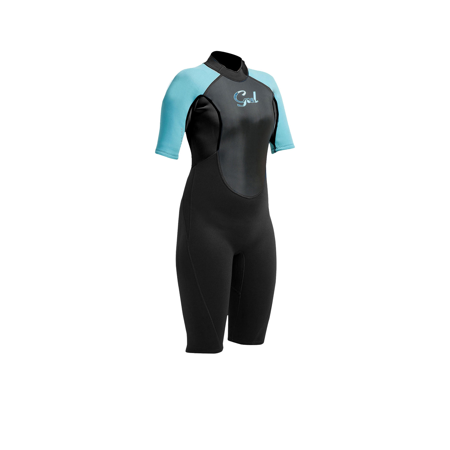 Gul Junior Respuesta 3/2 Mm T2 Chapo Traje - Negro / Turquesa