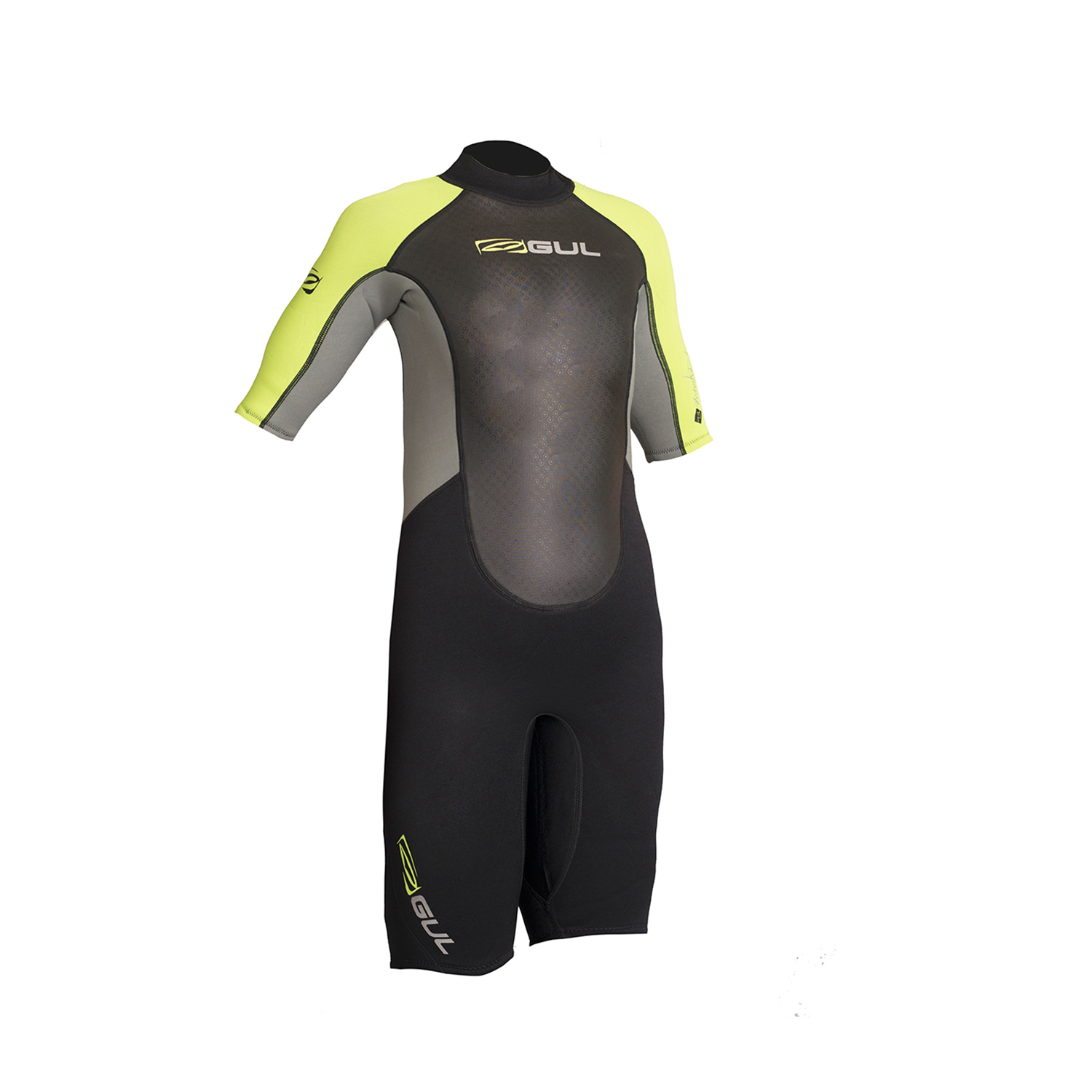 Gul Junior Response 3 / 2Mm Shorty Wetsuit - Negro / Lima