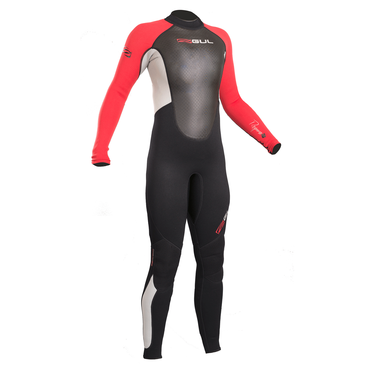 Gul Junior Response 3 / 2Mm Wetsuit - Negro / Rojo