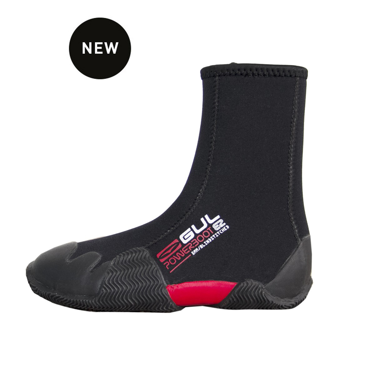 Gul Junior Ez Zipped 5 Mm Power Boot - Negro