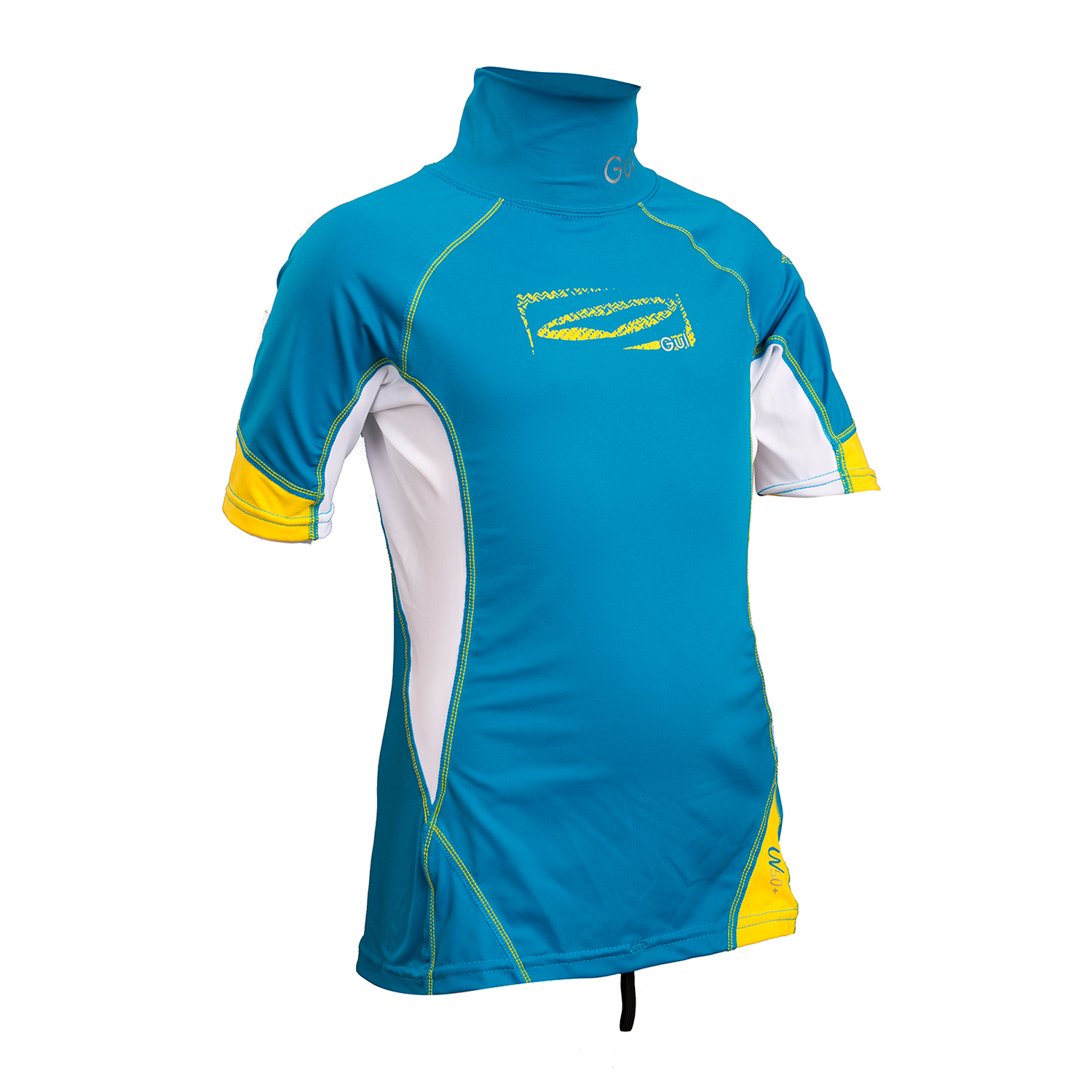 Gul Junior Manga Corta Rashvest - Crip / Blanco