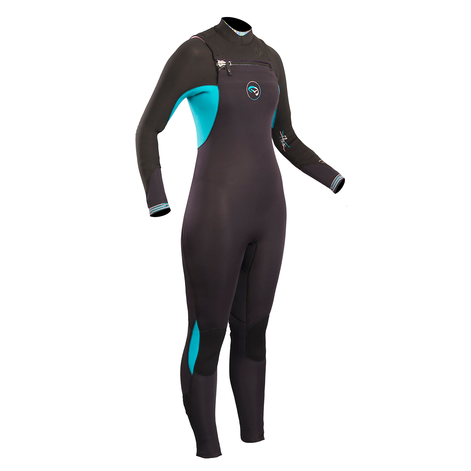 Gul Ladies Flexor Cz 3 / 2Mm Bs Wetsuit - Negro