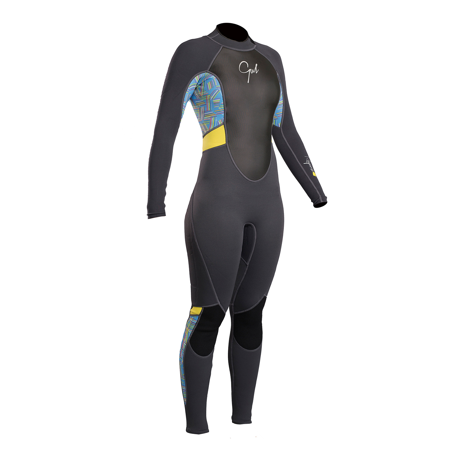 Gul Ladies Response 3 / 2Mm Fl Wetsuit - Grafito / Líneas