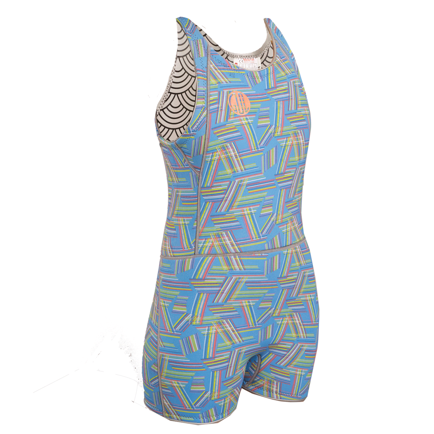 Gul Ladies Surflite 3Mm Flatlock Short Jane Wetsuit - Líneas