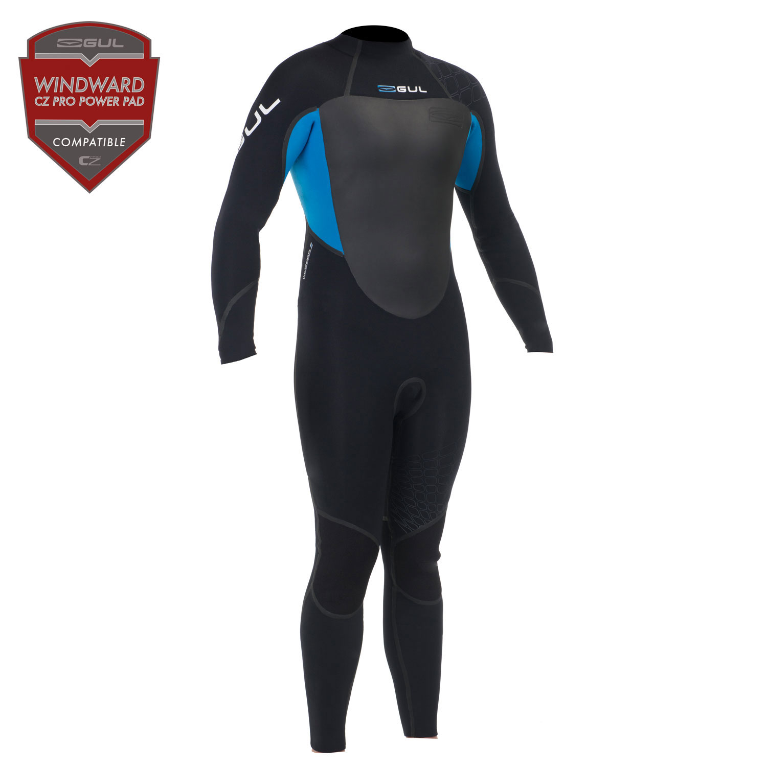 Gul Perfil 3 / 2Mm De Puntada Invisible Traje 2015 - Negro / Azul