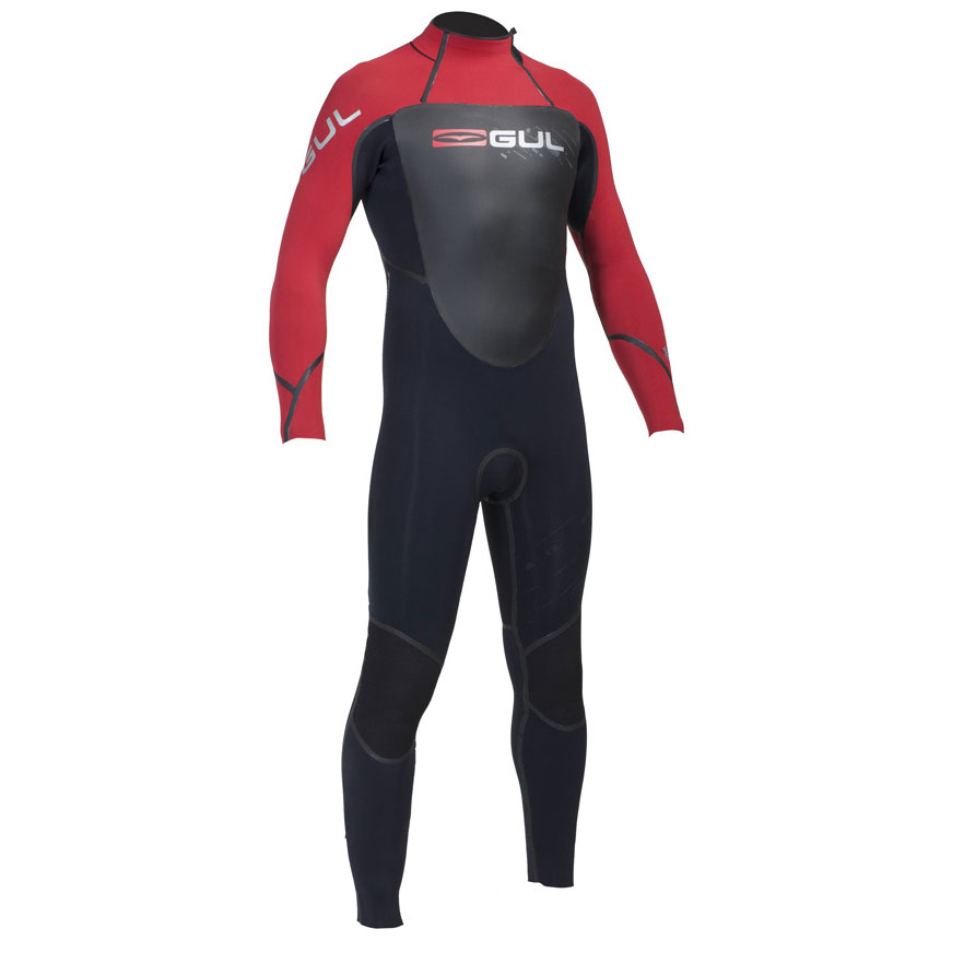 Gul Perfil 5/3 Mm Puntada Invisible Para Hombre Traje De Vapor 2014 - Negro / Rojo