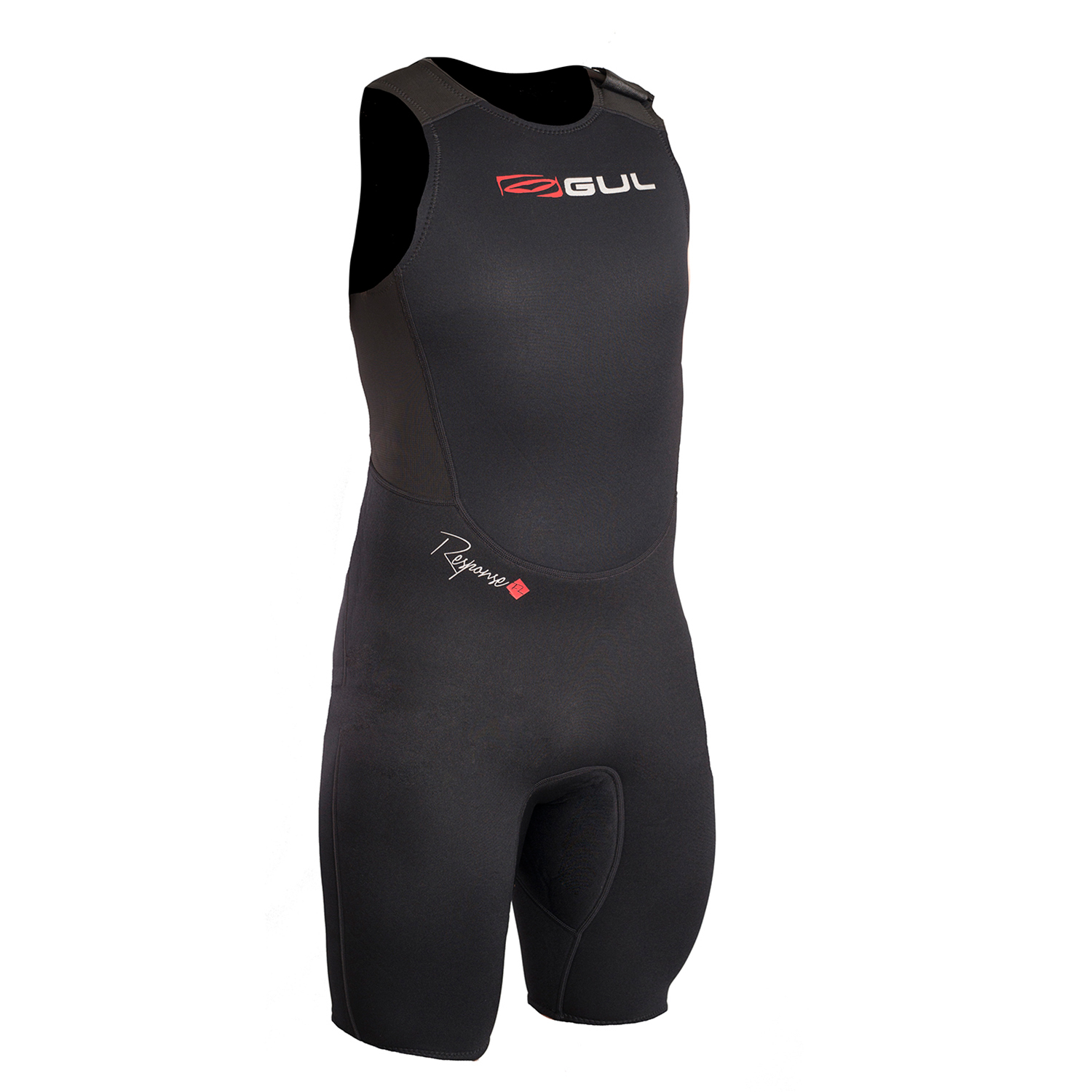 Gul Response 3 / 2Mm Flatlock Short John Wetsuit - Negro
