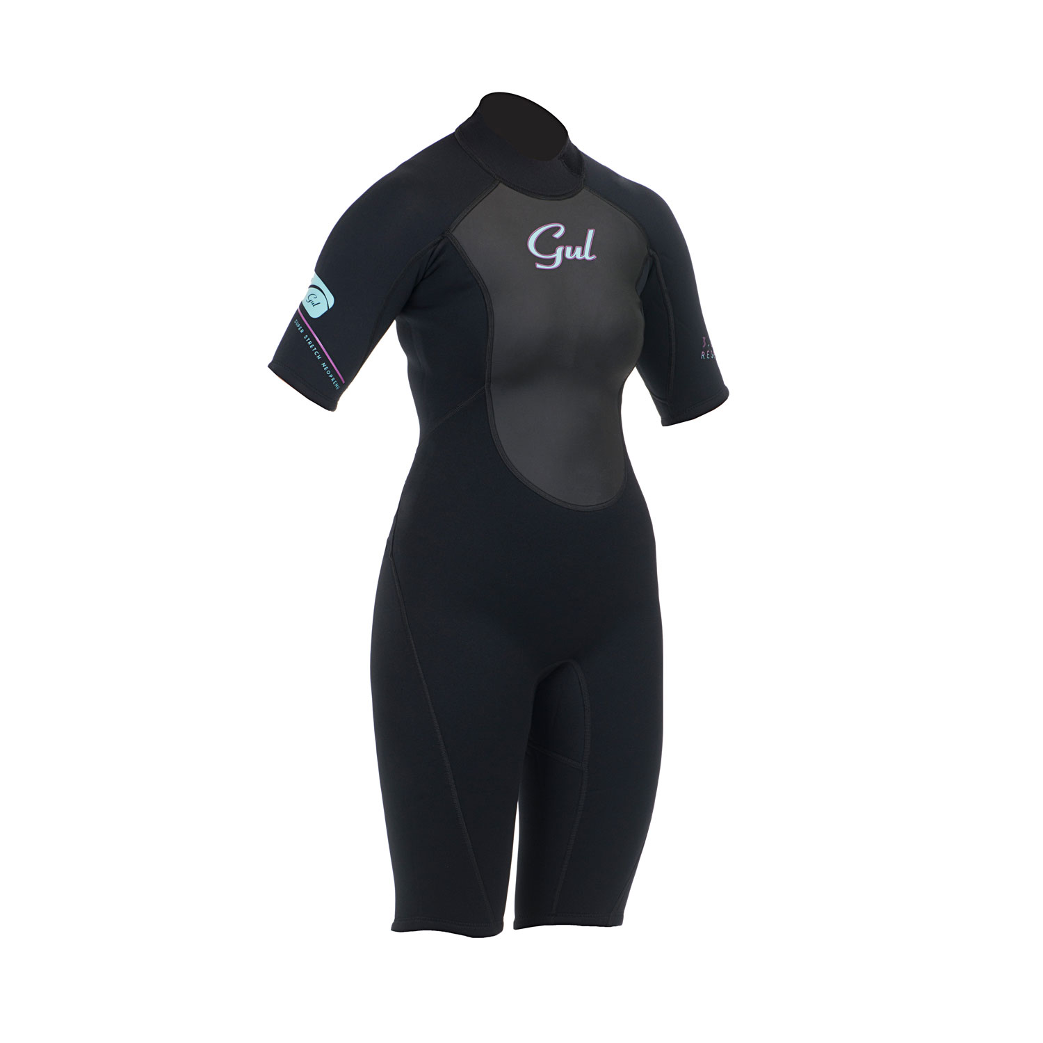 Respuesta Gul Womens 3 / 2Mm Shorty De Neopreno - Negro / Negro