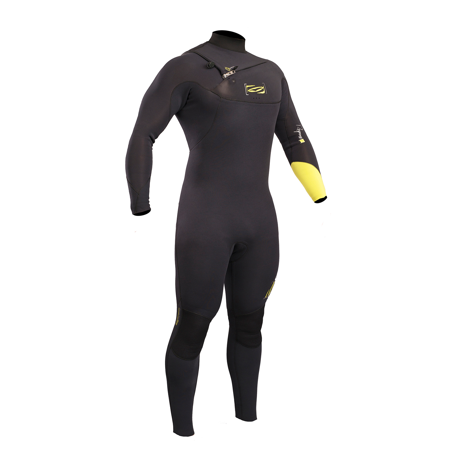 Traje De Neopreno Gul Response Fx Cz 3 / 2Mm Bs - Negro / Lima