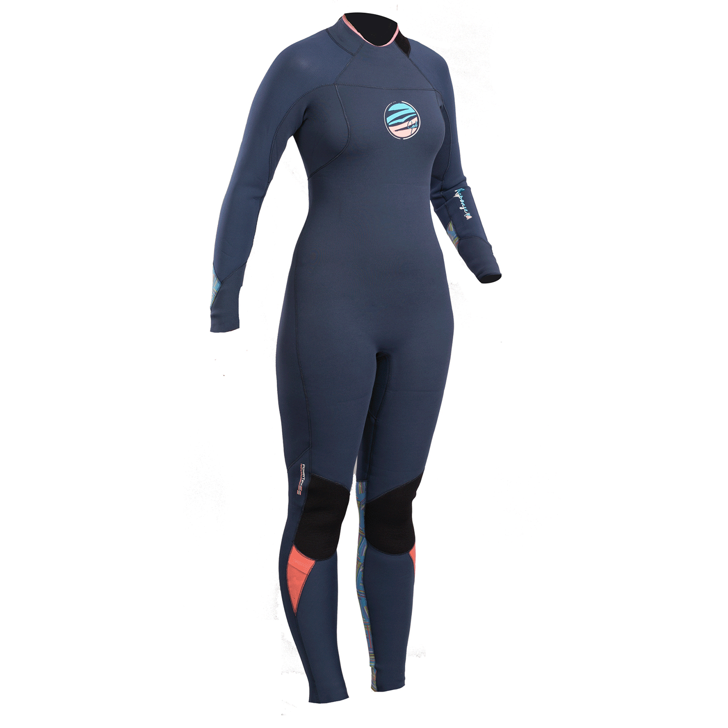 Gul Ladies Response Fx 3 / 2Mm Bs Wetsuit - Azul / Líneas