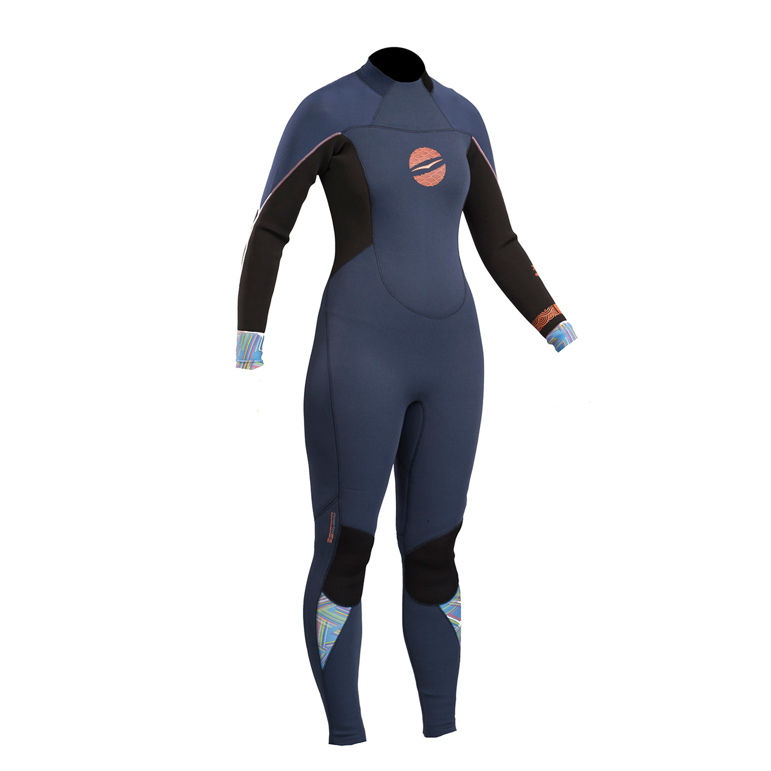 Gul Ladies Response 4 / 3Mm Bs Wetsuit - Azul Marino / Negro