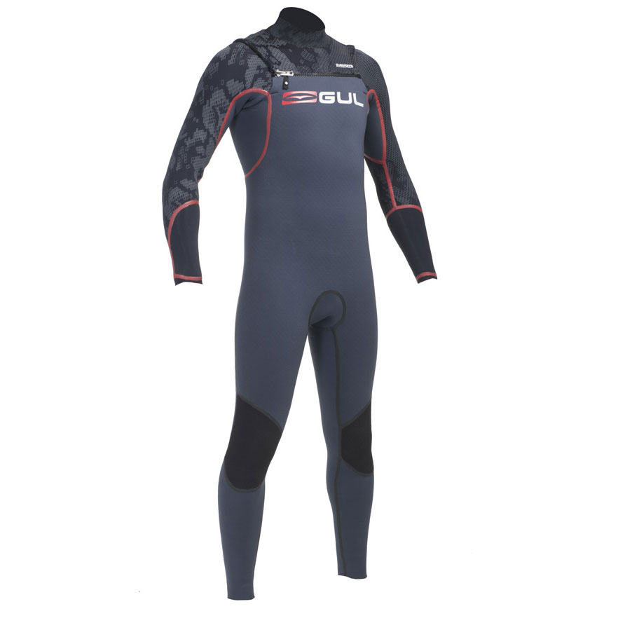 Gul Viper 5/3 Mm Puntada Invisible Para Hombre Steamer Traje 2014 - Grafito / Negro