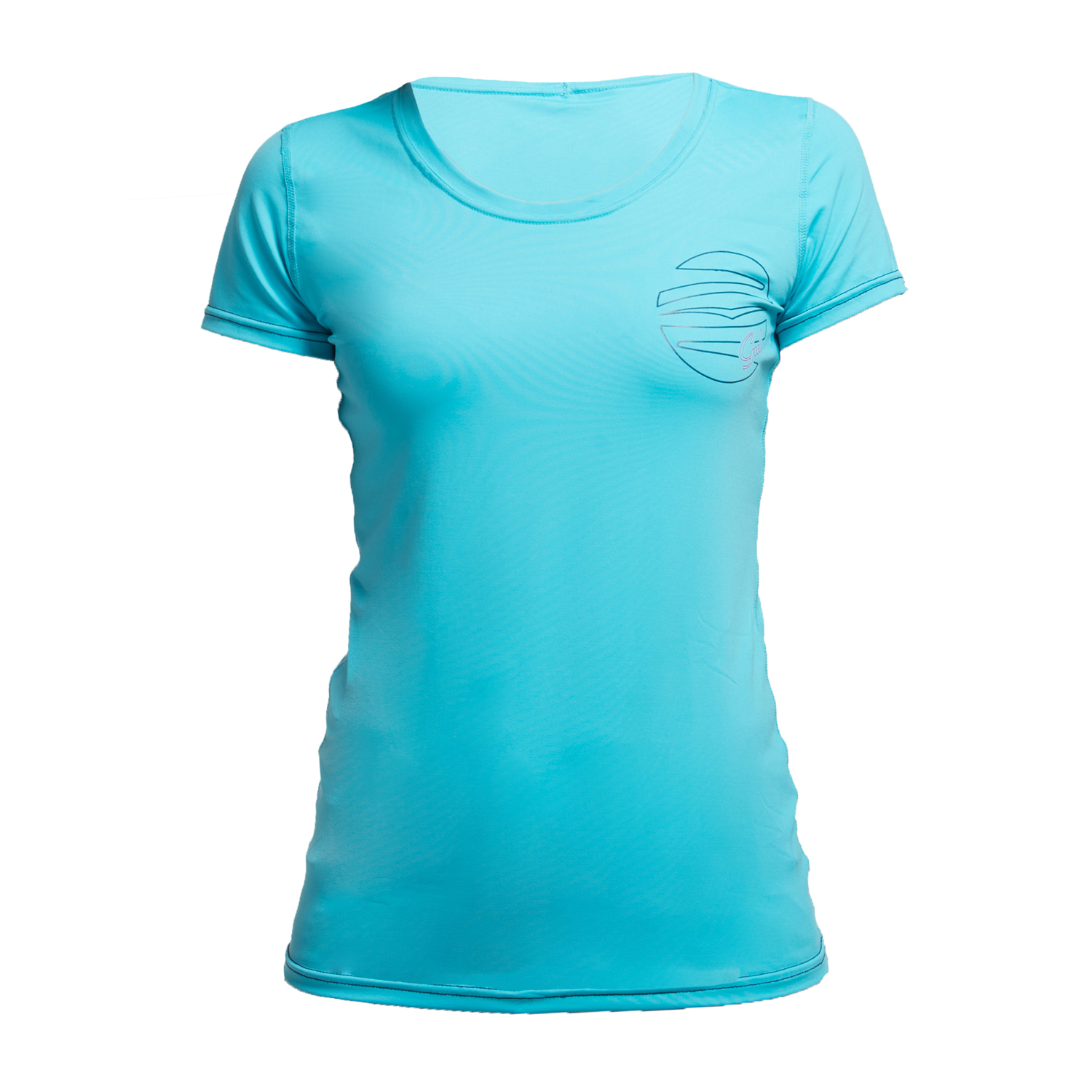 Gul Mujeres Camiseta De Manga Corta Camisa De Lycra Fit - Turquesa