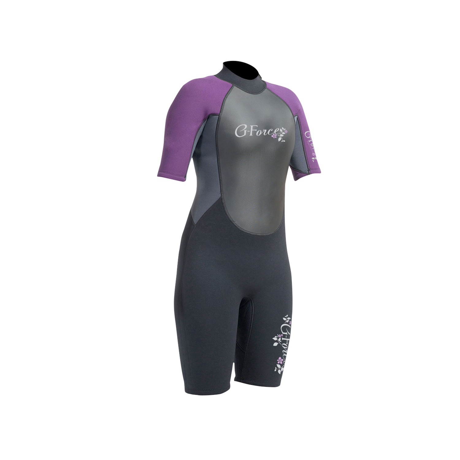 Gul Mujer G-Force 3 Mm Flatlock T2 Chapo Traje - Negro / Mulbry