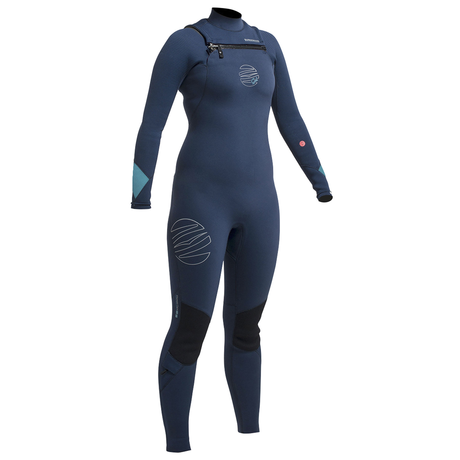 Gul Mujeres Respuesta Fx Cz 3 / 2Mm Bs Traje - Azul Marino / Turquesa