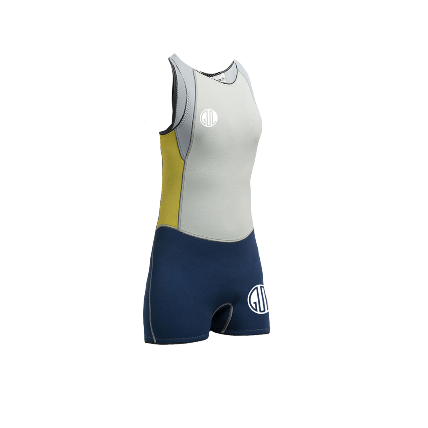 Gul Womens Surflite 3 Mm F / L Sdl T2 Shortjane - Tinta Azul / Hueso