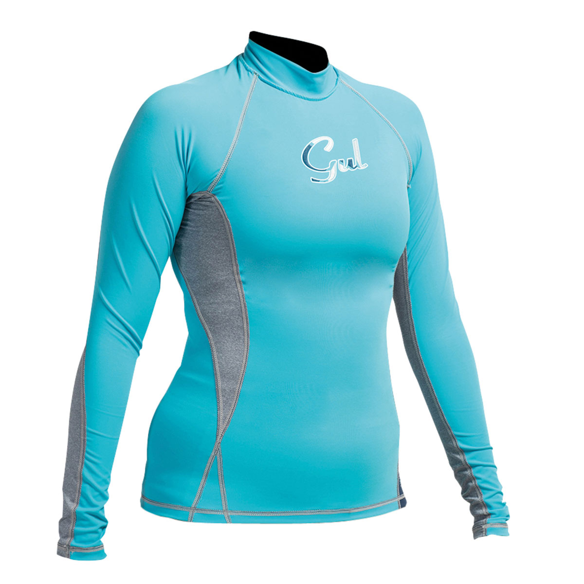 Gul Womens Swami F / Manga L Long Rashguard - Turquesa / Marl