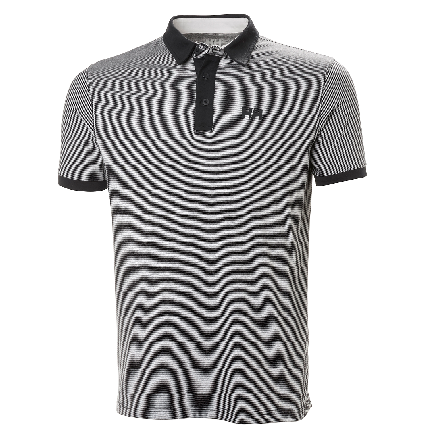 Helly Hansen Fjord Polo - Micro Rayas Azul Marino