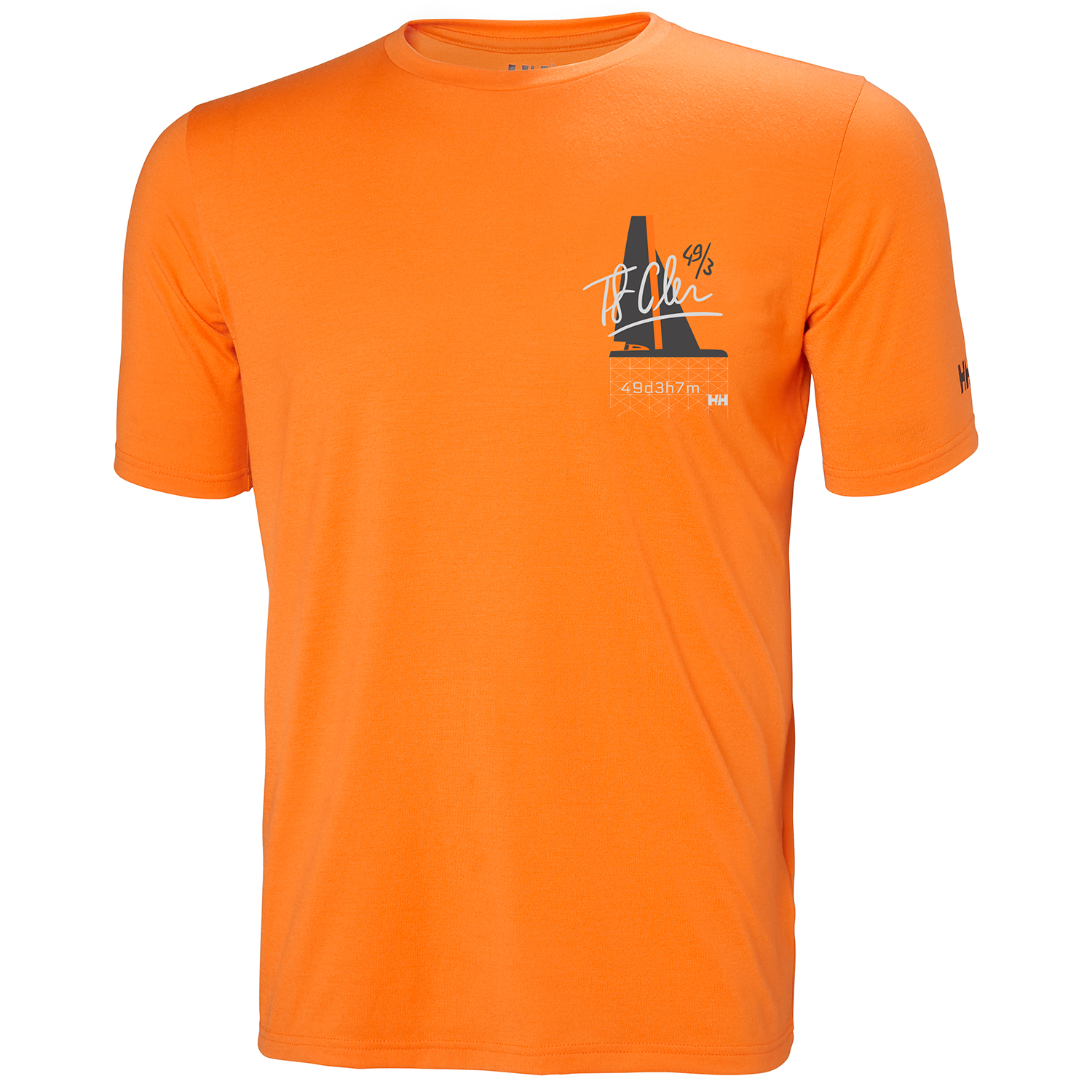 Camiseta De Carreras Helly Hansen Hp - Blaze Orange