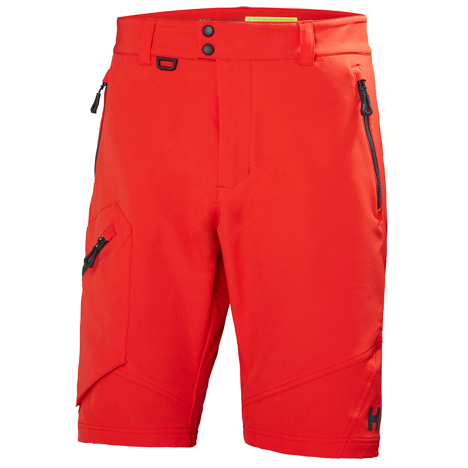 Pantalones Cortos De Softshell Helly Hansen Hp - Rojo Alerta
