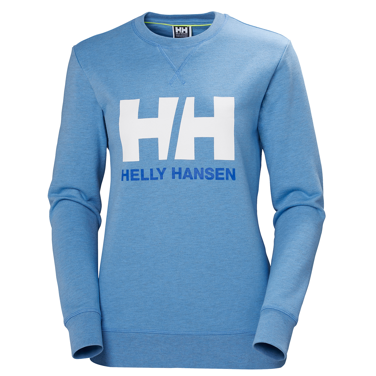 Sudadera Con Cuello Redondo Helly Hansen Para Mujer Con Logotipo Hh - Cornflower Mélange